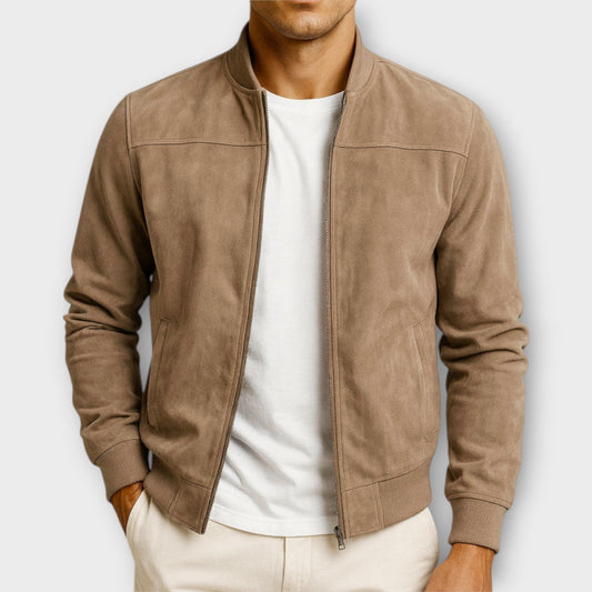 DUMONT LYON | VESTE BOMBER EN CUIR SUEDE HOMME