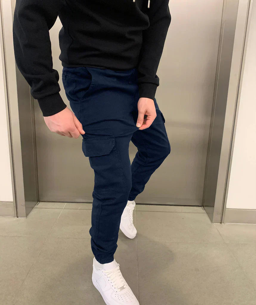 DAVIDE | PANTALONS CARGO JOGGER POUR HOMME