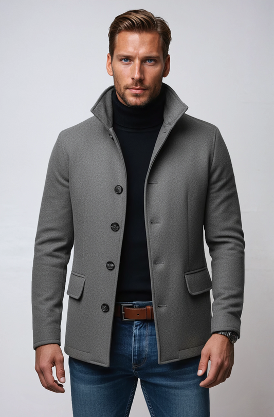 DUMONT LYON | VESTE D'HIVER EN LAINE POUR HOMMES