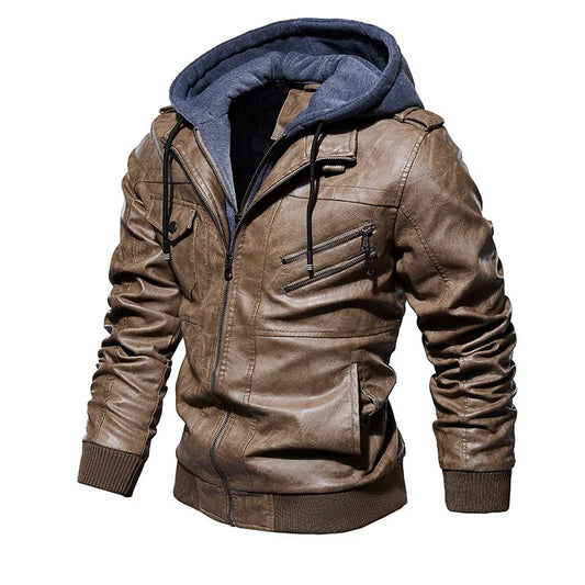 DUMONT LYON | VESTE DE VILLE EN CUIR POUR HOMME