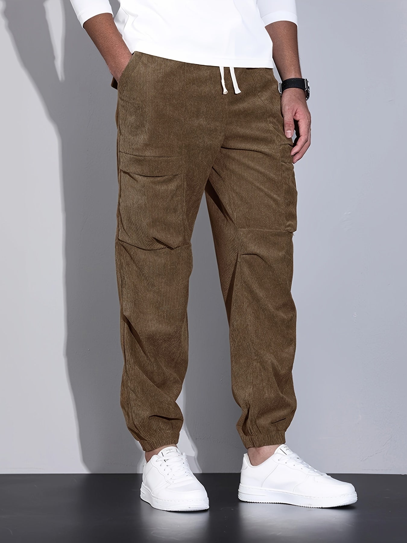 DUMONT LYON | PANTALON CARGO EN CORDUROY