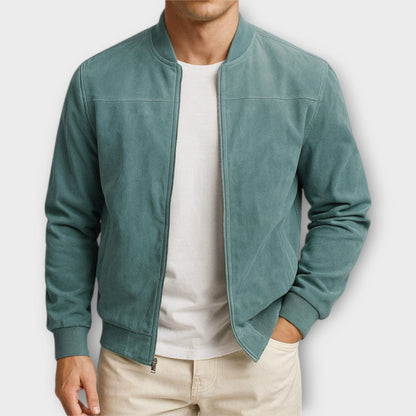 DUMONT LYON | VESTE BOMBER EN CUIR SUEDE HOMME