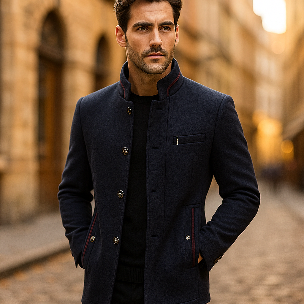 DUMONT LYON | MANTEAU EN MÉLANGE DE LAINE POUR HOMME