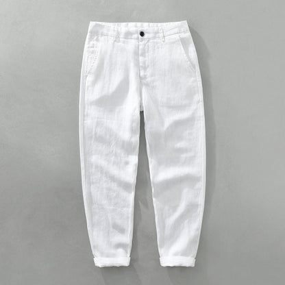 DUMONT LYON | PANTALONS DROITS EN LIN