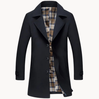 Manteau Classique Mi-Long Pour Homme