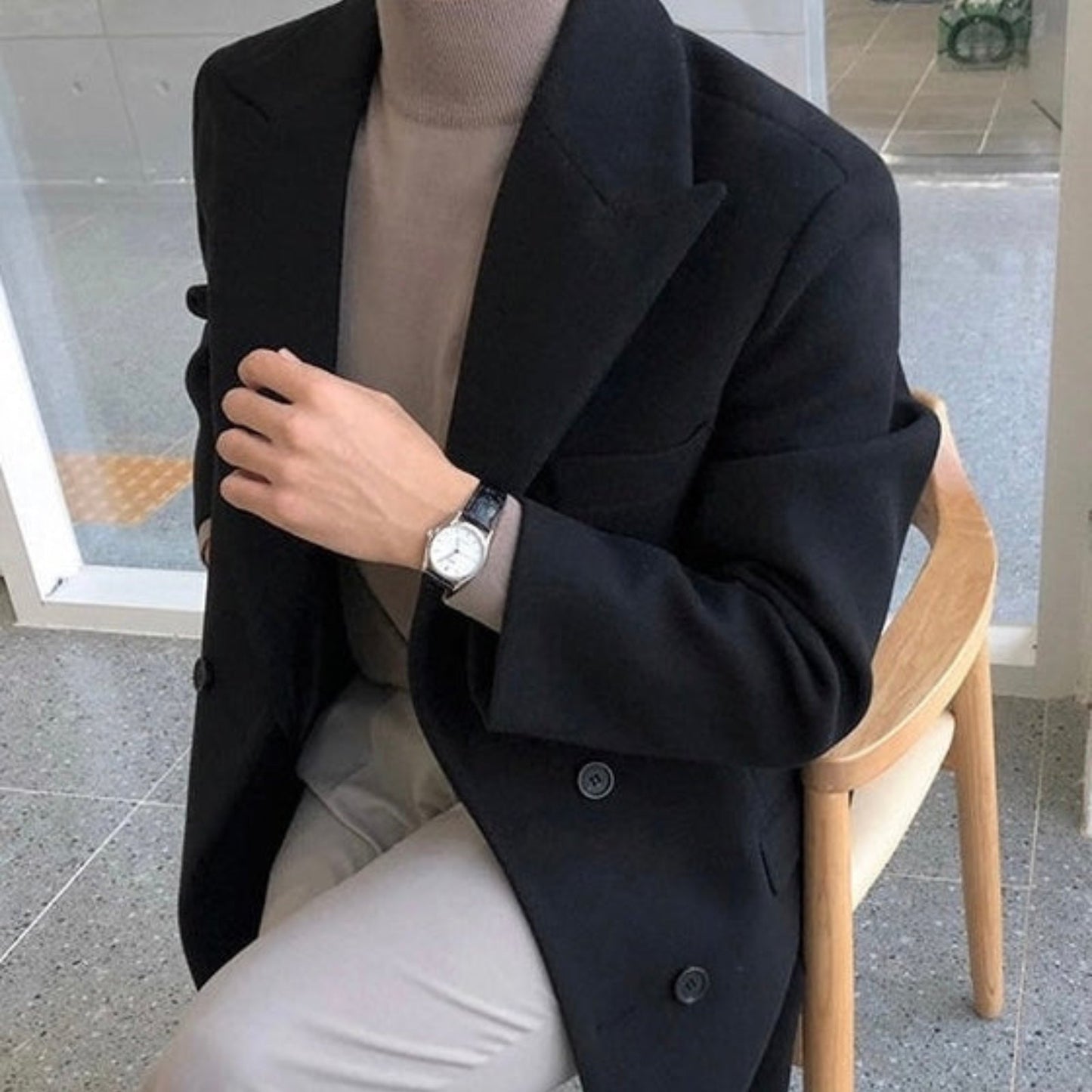 DUMONT LYON | MANTEAU DOUBLÉ ÉLÉGANT POUR HOMME