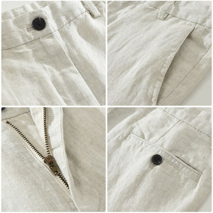 DUMONT LYON | PANTALONS DROITS EN LIN