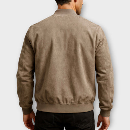DUMONT LYON | VESTE BOMBER EN CUIR SUEDE HOMME