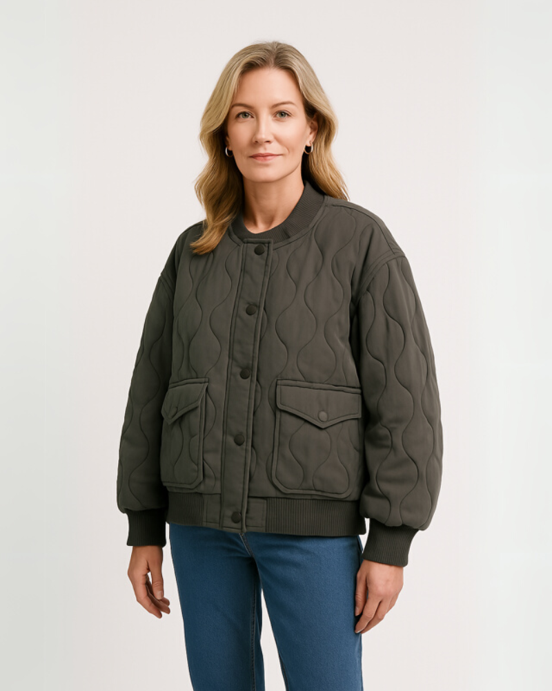 Louise | Veste Bomber Élégante