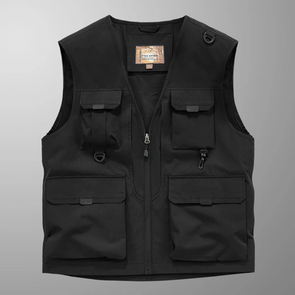 GILET CARGO RESPIRANT MULTI-POCHES