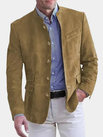 DUMONT LYON | VESTE EN CUIR SUEDE