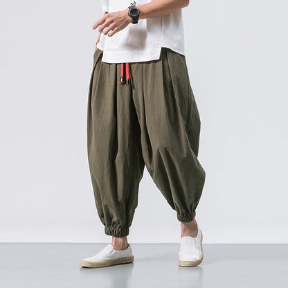 DUMONT LYON | PANTALONS OVERSIZE EN COTON