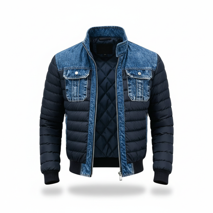 DUMONT LYON | VESTE EN DENIM REMBOURRÉE HYBRIDE POUR HOMME