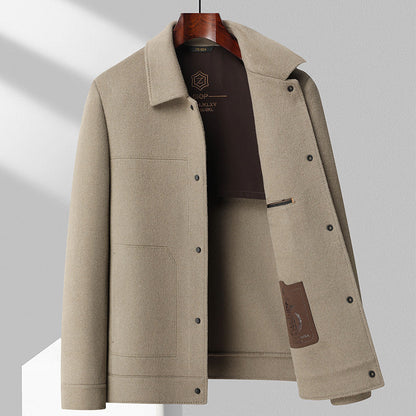 DUMONT LYON | MANTEAU EN LAINE D'AUTOMNE