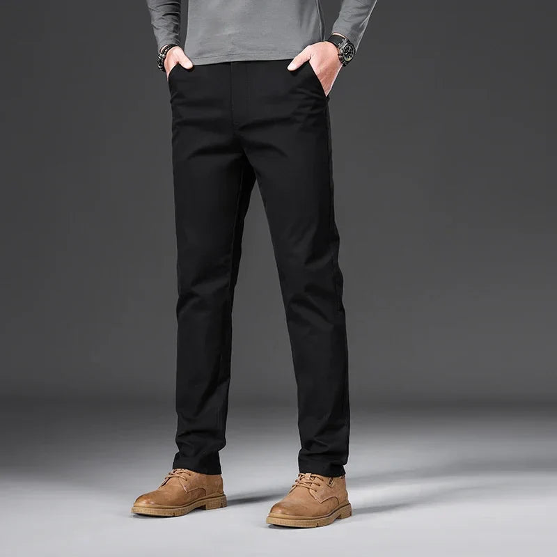 Pantalon Décontracté En Coton Pour Homme