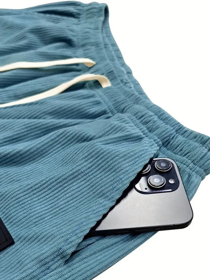 Pantalons en velours côtelé ComfortFit – Tissu côtelé doux avec une coupe décontractée