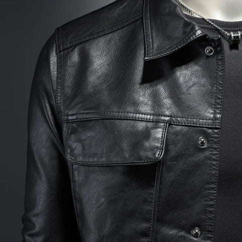DUMONT LYON | VESTE EN CUIR MODERNE RIDER