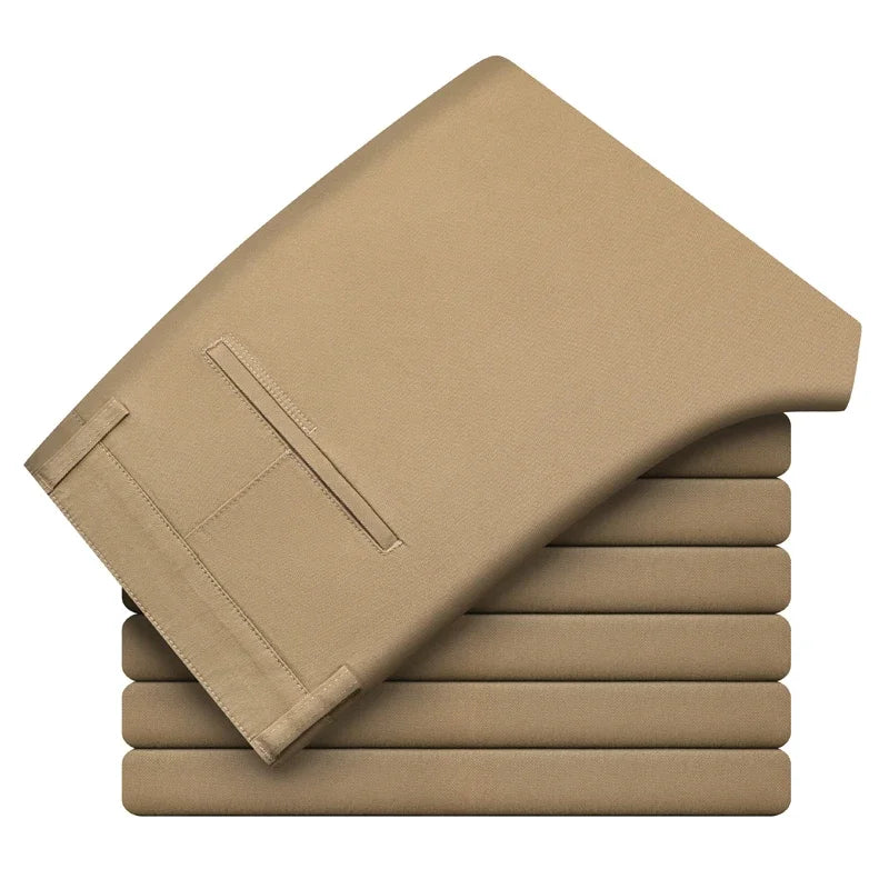 Pantalon Décontracté En Coton Pour Homme