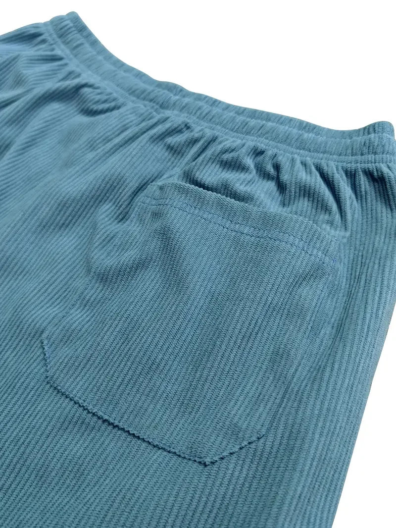 Pantalons en velours côtelé ComfortFit – Tissu côtelé doux avec une coupe décontractée