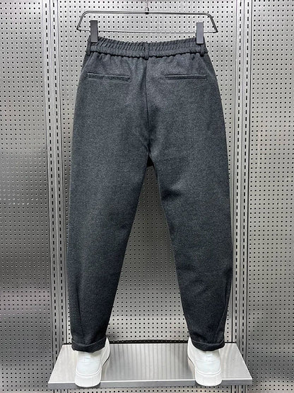 DUMONT LYON | PANTALONS TAPERED TEXTURÉS