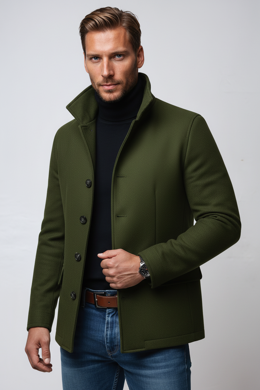 DUMONT LYON | VESTE D'HIVER EN LAINE POUR HOMMES