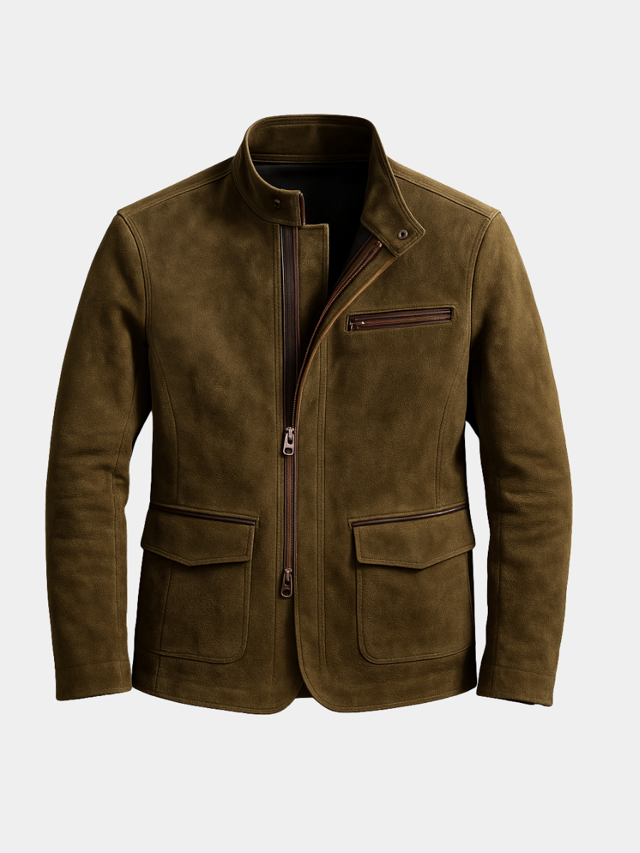 DUMONT LYON | VESTE DE TERRAIN EN DAIM POUR HOMME