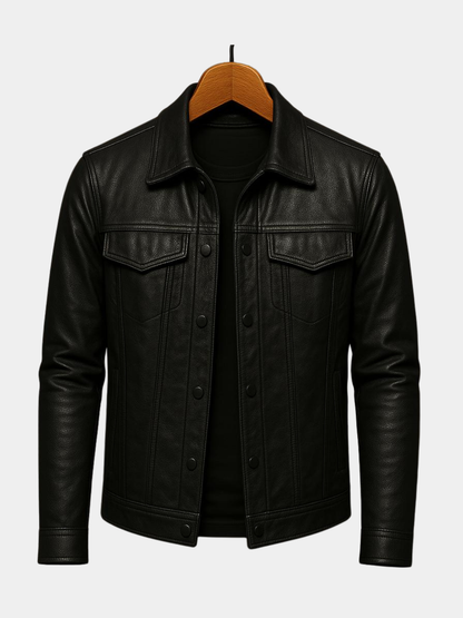 DUMONT LYON | VESTE EN CUIR MODERNE RIDER