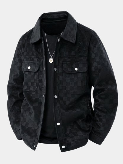 DUMONT LYON | VESTE EN VELOURS SUEDE