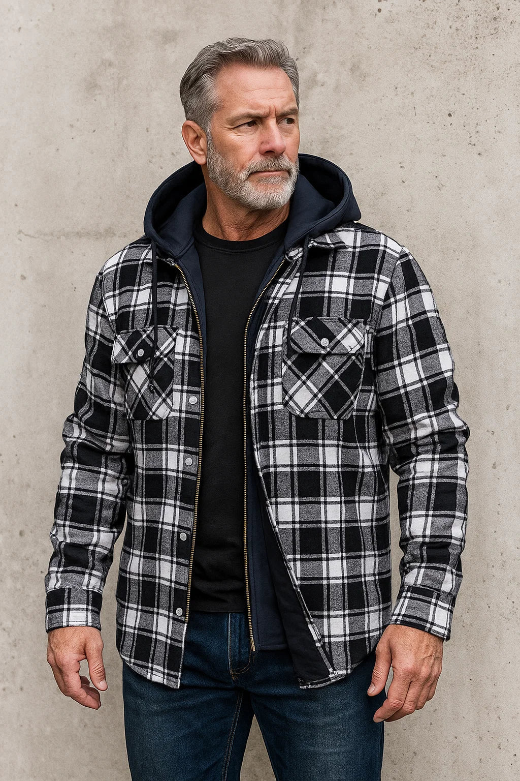 VESTE EN MÉLANGE DE LAINE