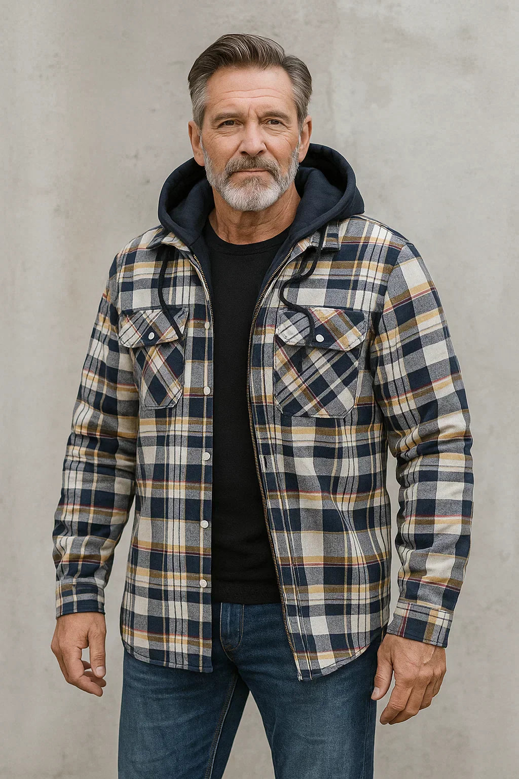 VESTE EN MÉLANGE DE LAINE