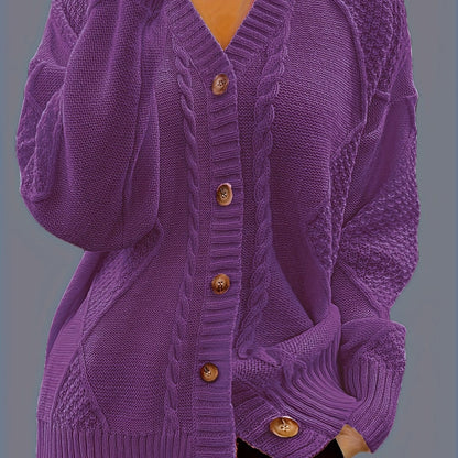 Florine™ | Pull Doux à Motif Floral Torsadé