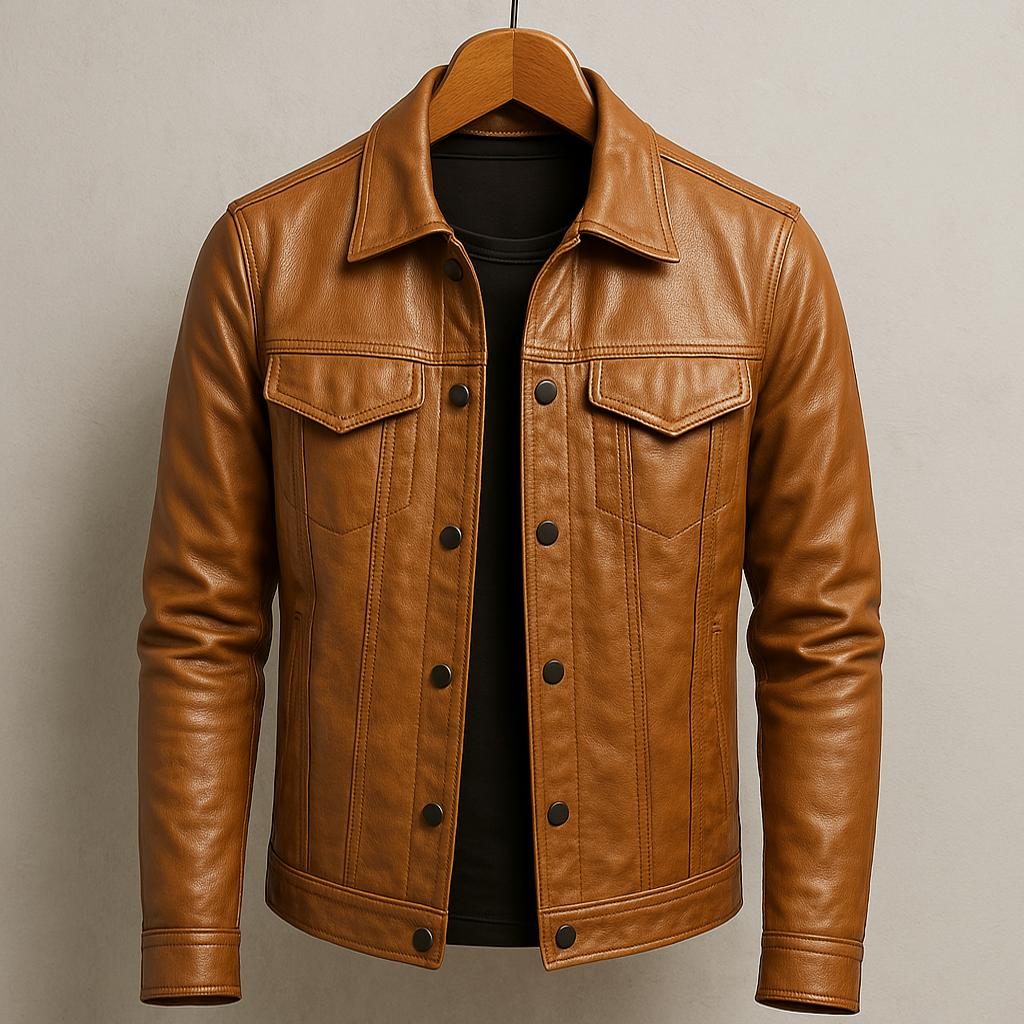DUMONT LYON | VESTE EN CUIR MODERNE RIDER