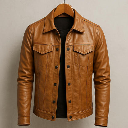 DUMONT LYON | VESTE EN CUIR MODERNE RIDER