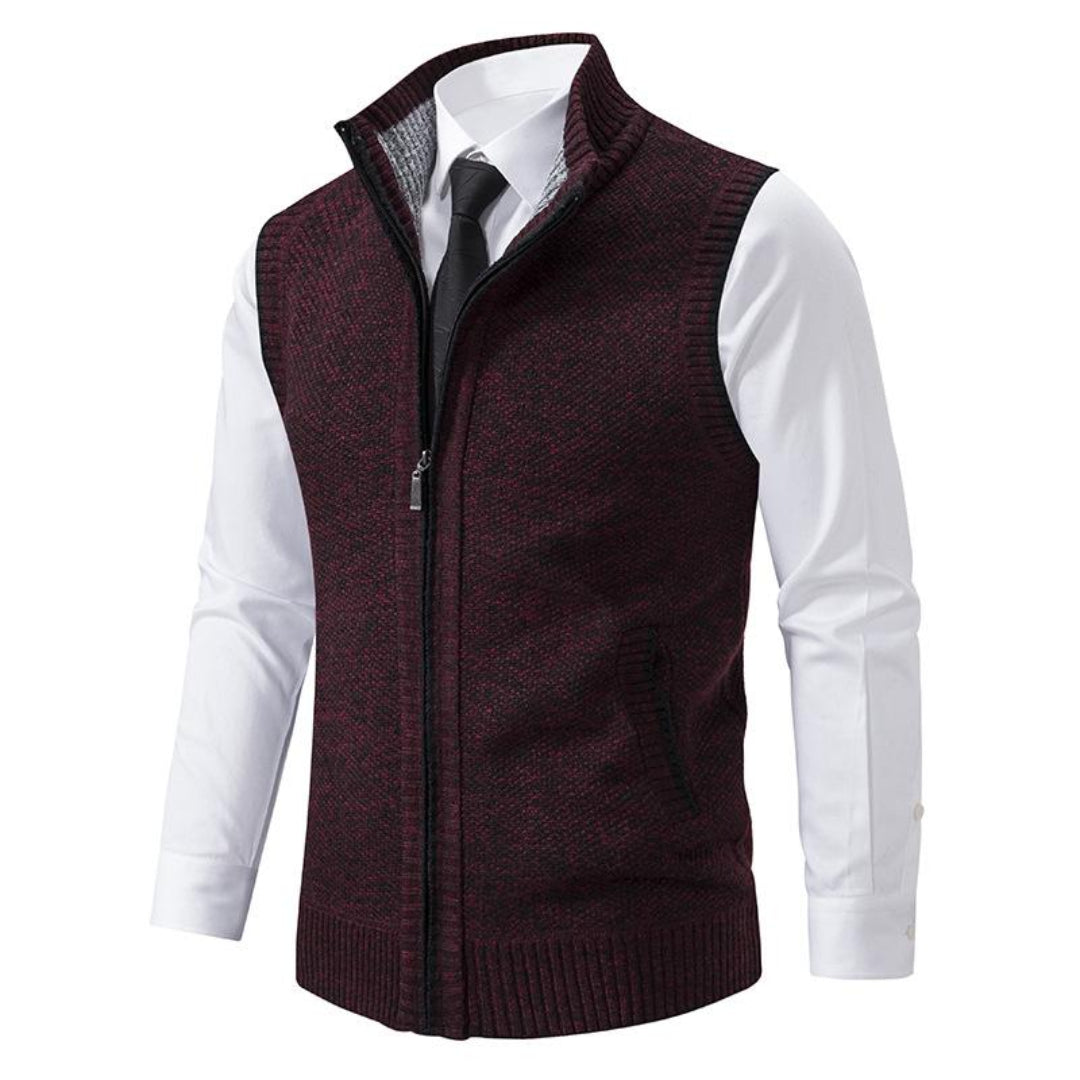 DUMONT LYON | GILET EN MAILLE CLASSIQUE