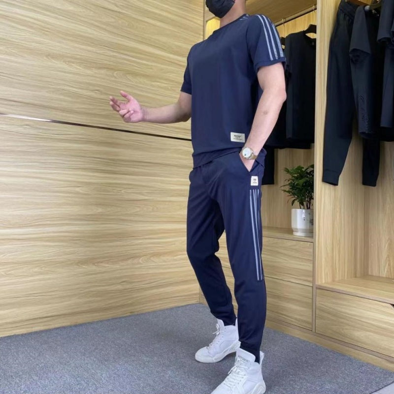 DUMONT LYON | COMPLET HOMME EN MATÉRIAU DE LUXE AVEC ÉLASTIQUE